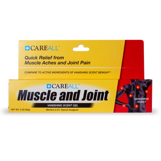 CareAll® Muscle and Joint Topical Pain Relief 2.5% Strength Menthol Topical Gel 3 oz. (838875_EA)