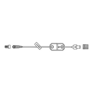 McKesson IV Extension Set Standard Bore 9 Inch Tubing 1.2 Micron Filter Sterile (1139237_EA)