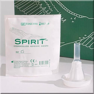 Spirit™2 Male External Catheter Self-Adhesive Band Hydrocolloid Silicone Small (999549_EA)