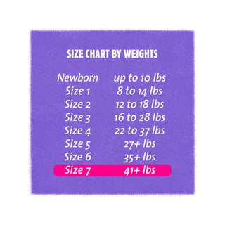 Cuties® Complete Care Unisex Baby Diaper Size 7 Disposable Heavy Absorbency (1206485_PK)