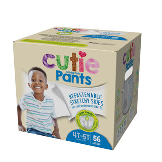 Cutie Pants® Male Toddler Training Pants Size 4T to 5T Disposable Heavy Absorbency (831581_CS)