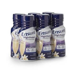 Ensure® High Protein Shake Oral Supplement Vanilla Flavor Liquid 8 oz. Bottle (995521_CS)