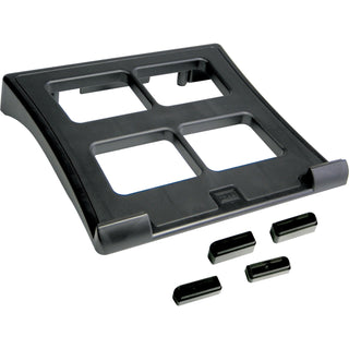 Data Accessories Company Laptop Stand, Height Adjustable, 11-1/2x13" x 2", Black (DCCMP195)