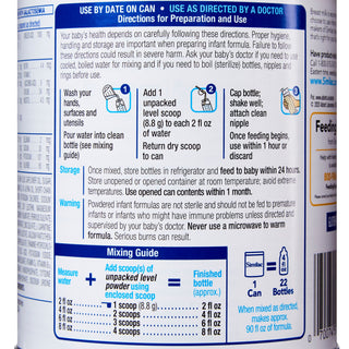 Similac Sensitive® Infant Formula Unflavored 12.5 oz. Can Powder Iron Lactose Sensitivity (746700_CS)