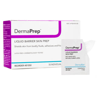 DermaPrep™ Skin Barrier Wipe 60% Strength Isopropyl Alcohol Individual Packet NonSterile (988359_CS)