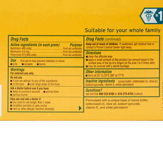Neosporin® First Aid Antibiotic Bacitracin / Neomycin / Polymyxin B Ointment 0.9 Gram Individual Packet (899423_CS)