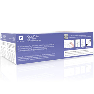 QuickVue® Respiratory Test Kit At-Home OTC COVID-19 Test 25 Tests CLIA Waived (1191855_KT)