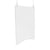 deflecto® Hanging Barrier, 23.75" x 35.75", Acrylic, Clear, 2/Carton (DEFPBCHA2436)