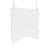deflecto® Hanging Barrier, 23.75" x 23.75", Polycarbonate, Clear, 2/Carton (DEFPBCHPC2424)