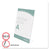 deflecto® Superior Image Slanted Sign Holder, Portrait, 8 1/2 x 11 Insert, Clear (DEF590101)
