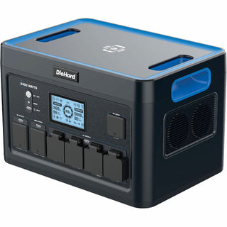 DieHard 2400-Watt Lithium-ion Portable Power Station/Solar Generator (ESMDH2000401)