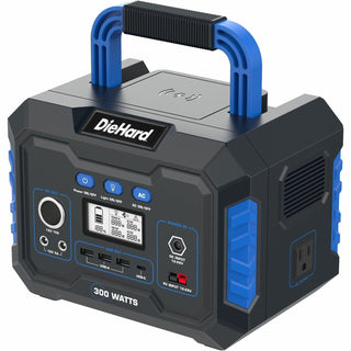 DieHard 300-Watt Lithium-ion Portable Power Station/Solar Generator (ESMDH2000101)