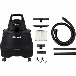 DieHard 9-Gallon 5.5 HP Pro Wet/Dry Vacuum (ESMDH7000501)