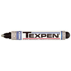 Dykem TEXPEN® Industrial Steel Ball Tip Paint Marker, Black, 3/32 in, Medium (253-16033)