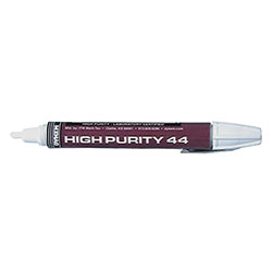 Dykem High Purity 44 Marker, Black, Medium, Threaded Cap (253-44404)