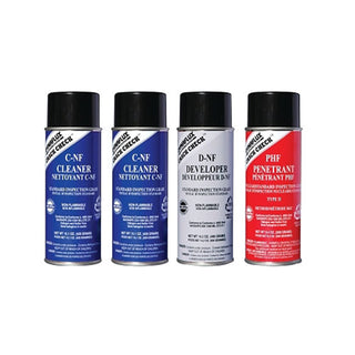 Dynaflux Visible Red-Dye Penetrant Test Kit, Standard Grade (368-DF315-KIT-S)