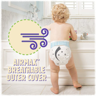 Cuties® Complete Care Unisex Baby Diaper Size 1 Disposable Heavy Absorbency (1206479_PK)