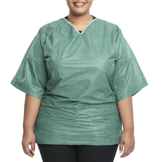 Patient Shirt 2X-Large Green Without Pockets Short Sleeve Unisex (956042_CS)