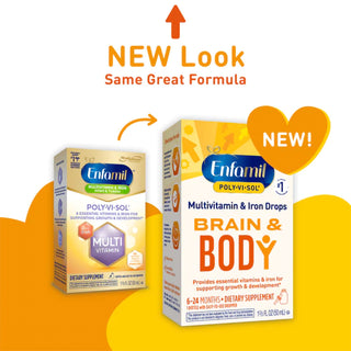 Poly·Vi·Sol® with Iron Pediatric Multivitamin Supplement Vitamin A 1,500 IU Strength Oral Drops 1.67 oz. (793519_EA)