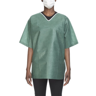 Patient Shirt Large Green Without Pockets Short Sleeve Unisex (941584_CS)