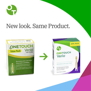 OneTouch® Verio® Blood Glucose Test Strips 50 Strips per Pack (939082_BX)