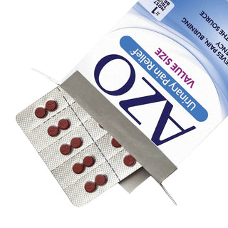 AZO® Urinary Pain Relief 95 mg Strength Phenazopyridine HCL Tablet 30 per Bottle (725613_BX)