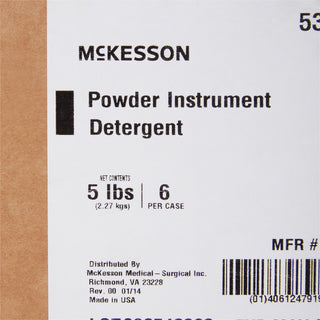 McKesson Instrument Detergent Powder Concentrate 5 lbs. Pail Citrus Scent (899289_CS)