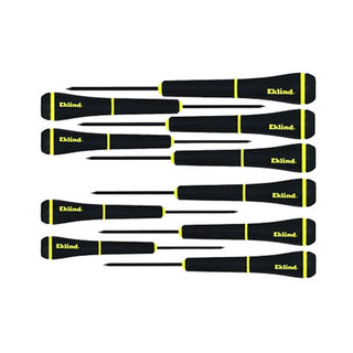 Eklind Tool Company PSD™ Precision Slotted & Phillips Screwdriver Set, 10 Pieces,1 mm to 4 mm/#000 to #1 (269-92199)