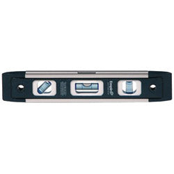 Empire Level em81 Series True Blue Torpedo Level, 9" Long, Aluminum, Tri-Vial (272-EM819)