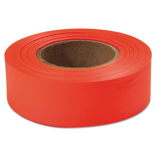 Empire Level Flagging Tape, Glo-Orange, 1" x 200ft, Plastic (272-77-002)