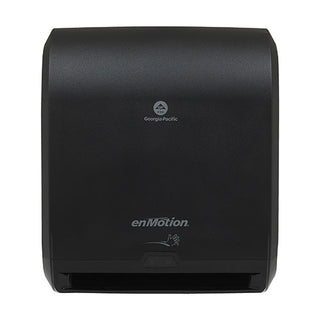 enMotion 10" Automated Touchless Paper Towel Dispenser, Black, 14.700" W x 9.500" D x 17.300" H (59462A)