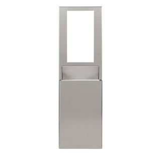 enMotion Flex High-Capacity Recessed Trash Receptacle For 15" Cavities By GP Pro, Stainless, 1 Trash Receptacle (GPC59791)