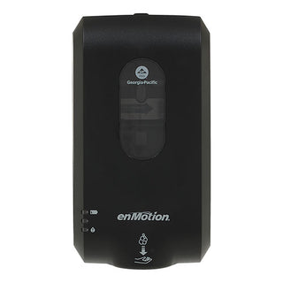enMotion Gen2 Automated Touchless Hand Soap and Hand Sanitizer Dispenser, Black, 6.54" W x 4" D x 11.72" H (52057)
