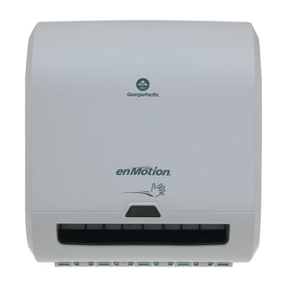 enMotion Impulse&reg; 8" 1-Roll Automated Touchless Paper Towel Dispenser, Gray, 12.700" W x 8.580" D x 13.800" H (59497A)