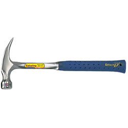 Estwing Ripping Claw Hammer, Steel Head, Straight Nylon/Steel Handle, 13 in, 16 oz Head (268-E3-16S)