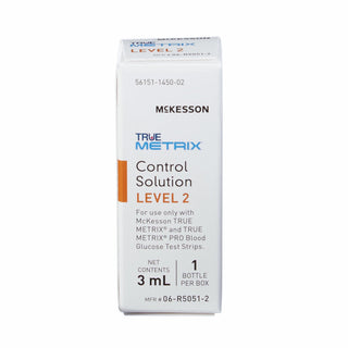 McKesson TRUE METRIX® Blood Glucose Control Solution 3 mL Level 2 (960301_EA)