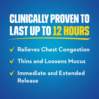 Mucinex® Cold and Cough Relief 600 mg Strength Extended Release Tablet 100 per Bottle (777455_BT)