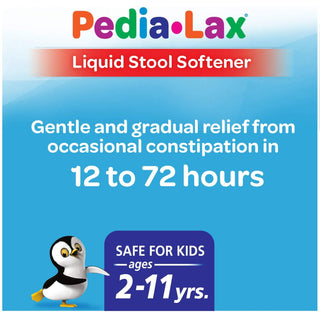 Pedia-Lax® Stool Softener Fruit Punch Flavor Liquid 4 oz. 50 mg / 15 mL Strength Docusate Sodium (738525_EA)