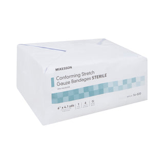 McKesson Conforming Bandage 6 Inch X 4-1/10 Yard Sterile 1 per Pack (999365_BG)