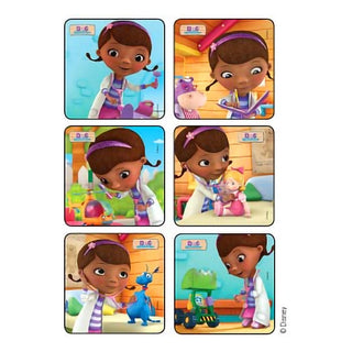 Disney® 75 per Pack Doc McStuffins Sticker 2-1/2 Inch (850926_RL)