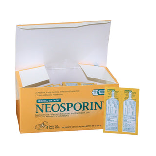 Neosporin® First Aid Antibiotic Bacitracin / Neomycin / Polymyxin B Ointment 0.9 Gram Individual Packet (899423_CS)
