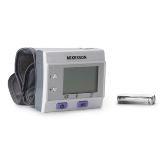 McKesson Brand Home Automatic Digital Blood Pressure Monitor One Size Fits Most Cuff Nylon Cuff Desk Model (854387_EA)