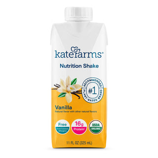 Kate Farms Nutrition Shake Oral Supplement Vanilla Flavor Liquid 11 oz. Carton (1170426_EA)
