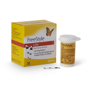 FreeStyle Lite® Blood Glucose Test Strips 50 Strips per Pack (632454_BX)