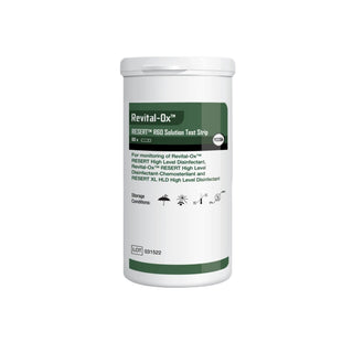 Revital-Ox® RESERT® R60 Hydrogen Peroxide Concentration Indicator Pad 60 Test Strips Bottle Single Use (995041_CS)