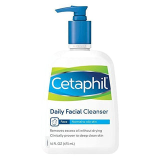 Cetaphil® Daily Facial Cleanser Facial Cleanser Liquid 16 oz. Pump Bottle Unscented (1208026_EA)