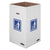 Fellowes® Waste and Recycling Bin, 42 gal, White, 10/Carton (FEL7320101)