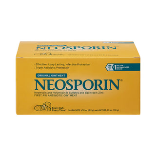 Neosporin® First Aid Antibiotic Bacitracin / Neomycin / Polymyxin B Ointment 0.9 Gram Individual Packet (899423_CS)