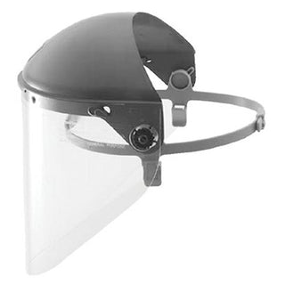 Fibre-Metal High Performance® Faceshield System, F500 Series, 7 in Crown, Quik-Lok Mounting Cup (280-F4500)