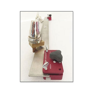 Flange Wizard Magnetic Torch Guide, 1-1/2 in W 24 in L, Heat Resistant, Includes 2 Adjustable Magnetic Blocks (496-MSG230)